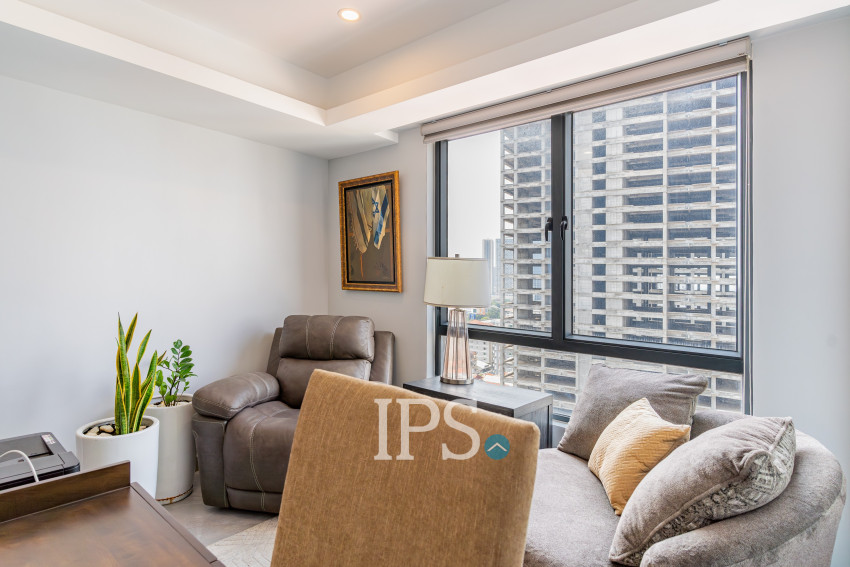 17th Floor 3 Bedroom Condo For Sale - Parc 21 Residence, Boeung Trabek, Phnom Penh