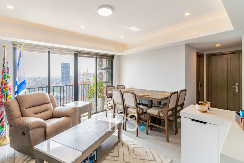 17th Floor 3 Bedroom Condo For Sale - Parc 21 Residence, Boeung Trabek, Phnom Penh