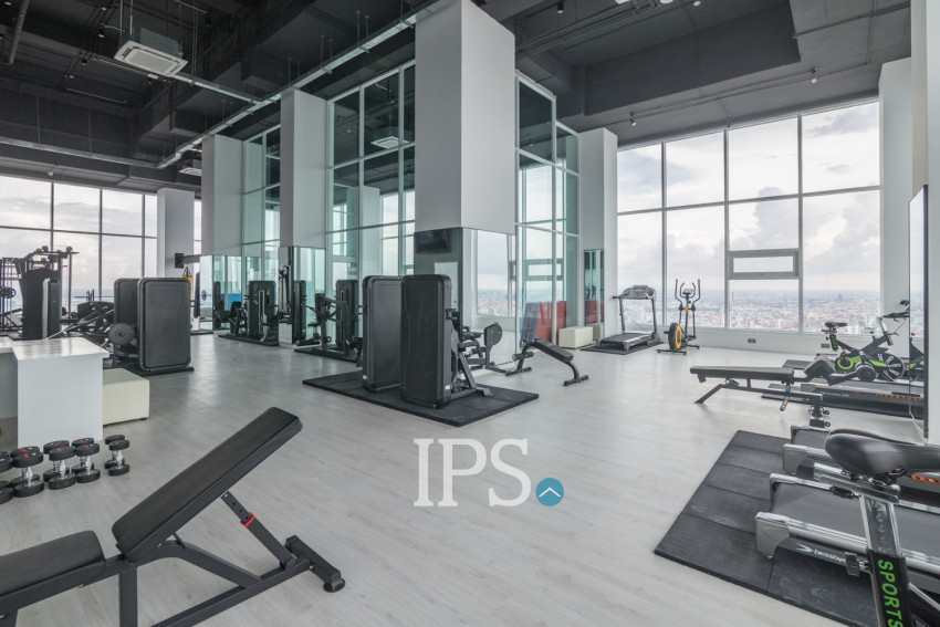 28th Floor 2 Bedroom Condo For Sale - J Tower 2, BKK1, Phnom Penh