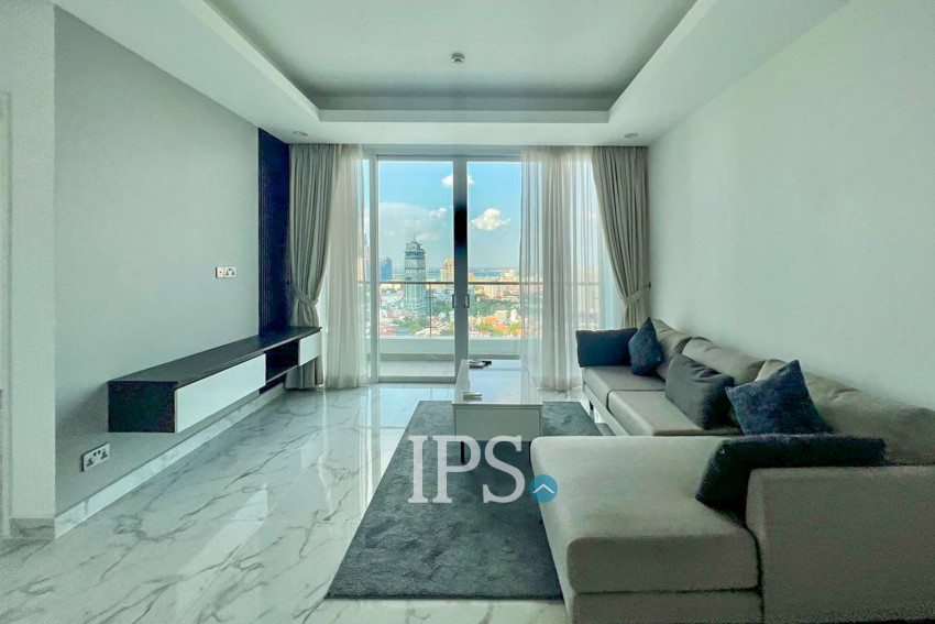 28th Floor 2 Bedroom Condo For Sale - J Tower 2, BKK1, Phnom Penh