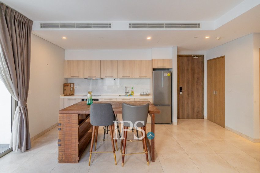 4th Floor 2 Bedroom Condo For Sale - Embassy Residences, Tonle Bassac, Phnom Penh