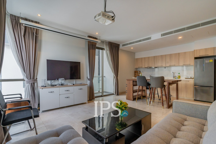 4th Floor 2 Bedroom Condo For Sale - Embassy Residences, Tonle Bassac, Phnom Penh