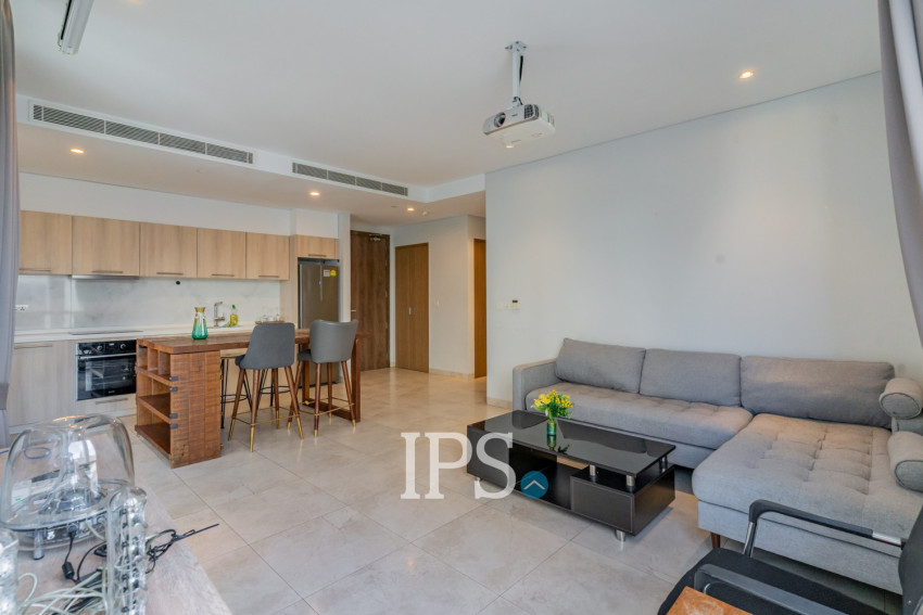 4th Floor 2 Bedroom Condo For Sale - Embassy Residences, Tonle Bassac, Phnom Penh