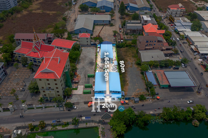 1,655 Sqm Warehouse For Sale - Chaom Chau 1, Phnom Penh
