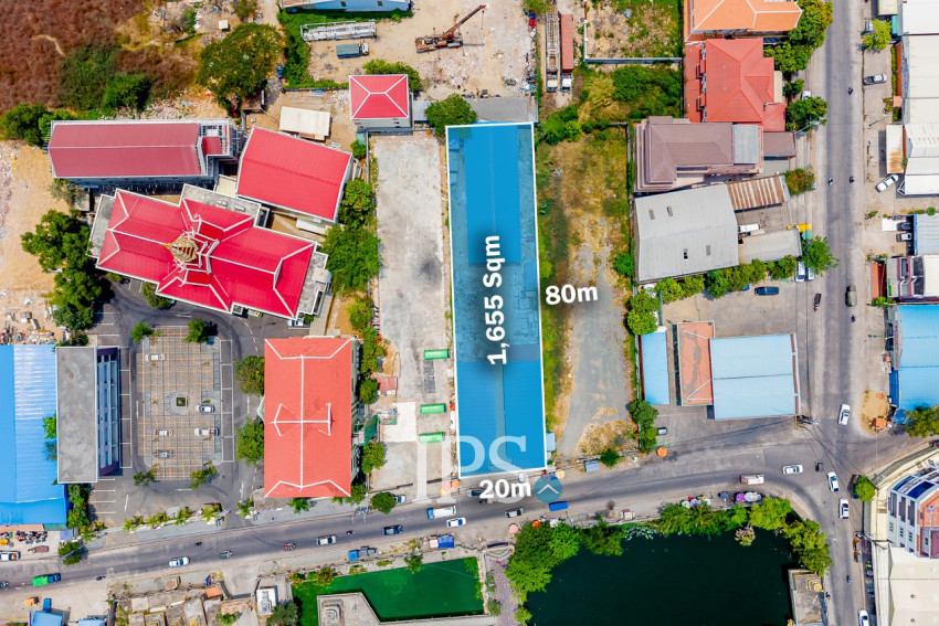 1,655 Sqm Warehouse For Sale - Chaom Chau 1, Phnom Penh