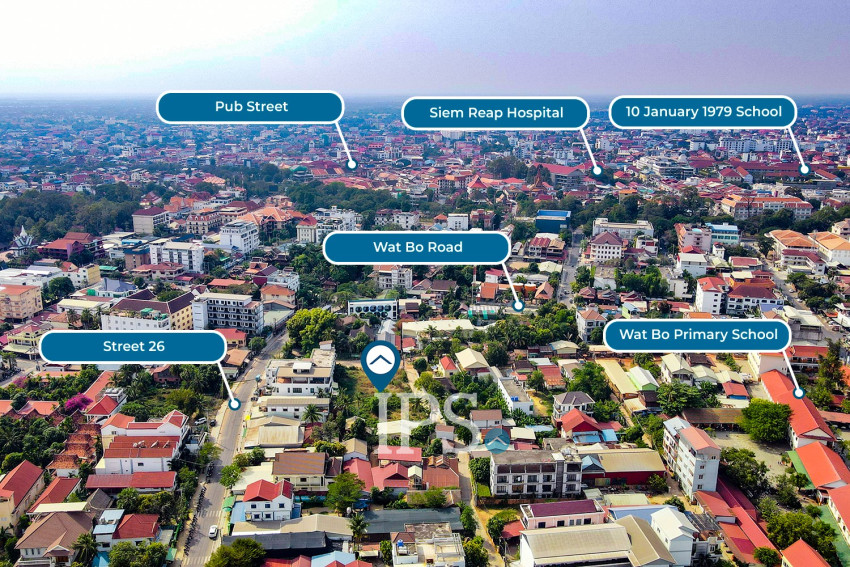 1,956 Sqm Land For Rent - Sala Kamreuk, Siem Reap