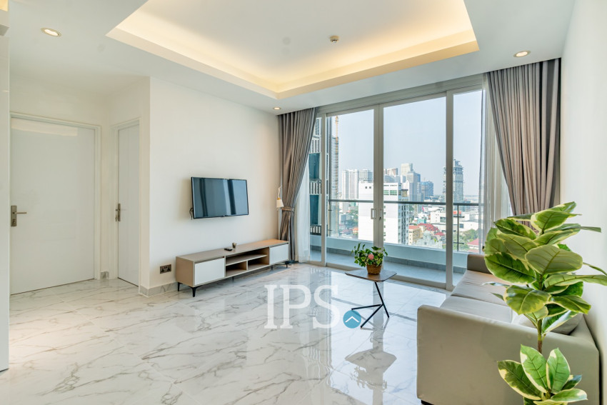 2 Bedroom Condo For Rent - J Tower 2, BKK1, Phnom Penh