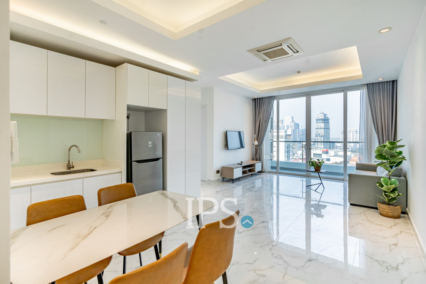 2 Bedroom Condo For Rent - J Tower 2, BKK1, Phnom Penh
