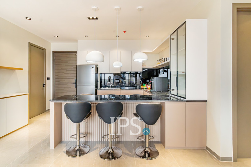 3 Bedroom Condo For Rent - Time Square 5, BKK1, Phnom Penh