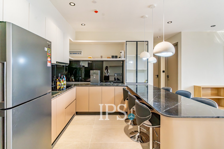 3 Bedroom Condo For Rent - Time Square 5, BKK1, Phnom Penh