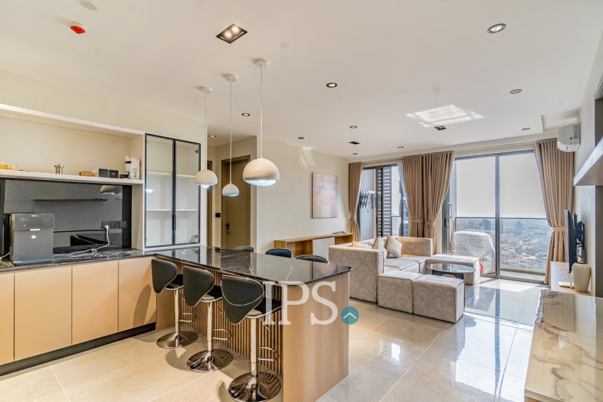 3 Bedroom Condo For Rent - Time Square 5, BKK1, Phnom Penh