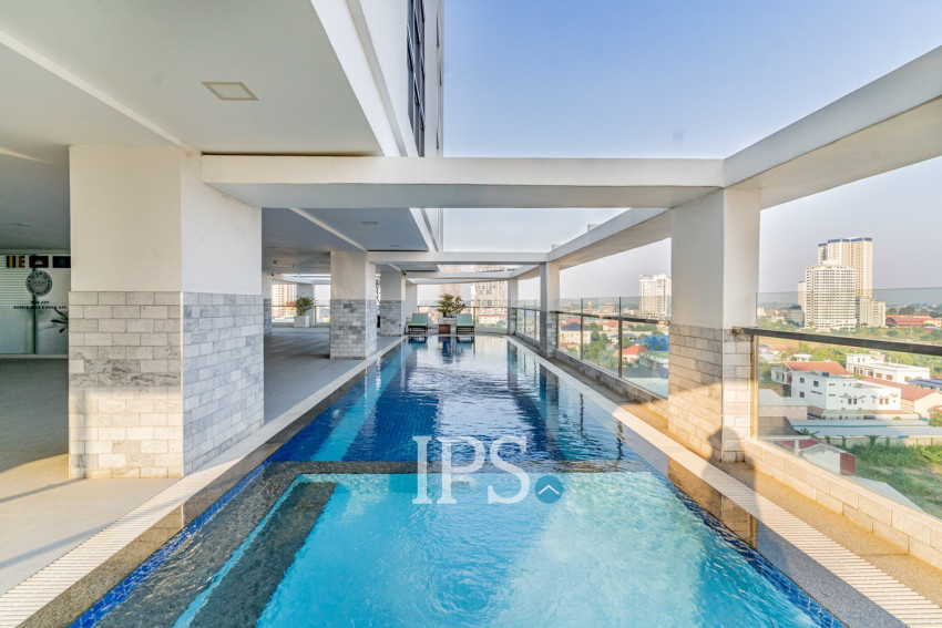 3 Bedroom Serviced Apartment For Rent - Chroy Changvar, Phnom Penh