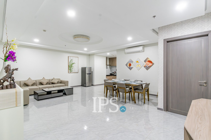 3 Bedroom Serviced Apartment For Rent - Chroy Changvar, Phnom Penh