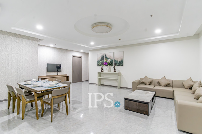 3 Bedroom Serviced Apartment For Rent - Chroy Changvar, Phnom Penh