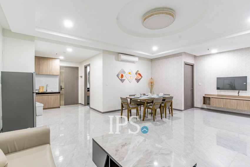 3 Bedroom Serviced Apartment For Rent - Chroy Changvar, Phnom Penh