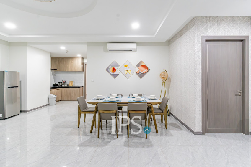 3 Bedroom Serviced Apartment For Rent - Chroy Changvar, Phnom Penh