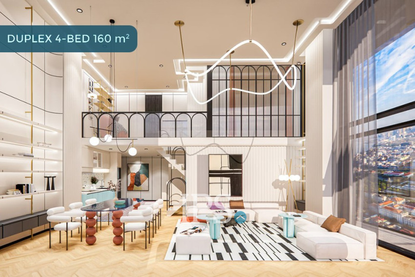 37th Floor 4 Bedroom Duplex Condo For Sale  Time Square 7, Toul Kork, Phnom Penh