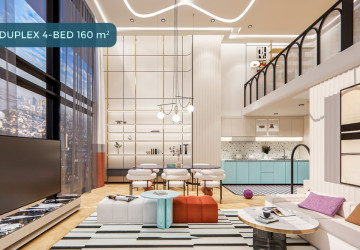 37th Floor 4 Bedroom Duplex Condo For Sale  Time Square 7, Toul Kork, Phnom Penh thumbnail