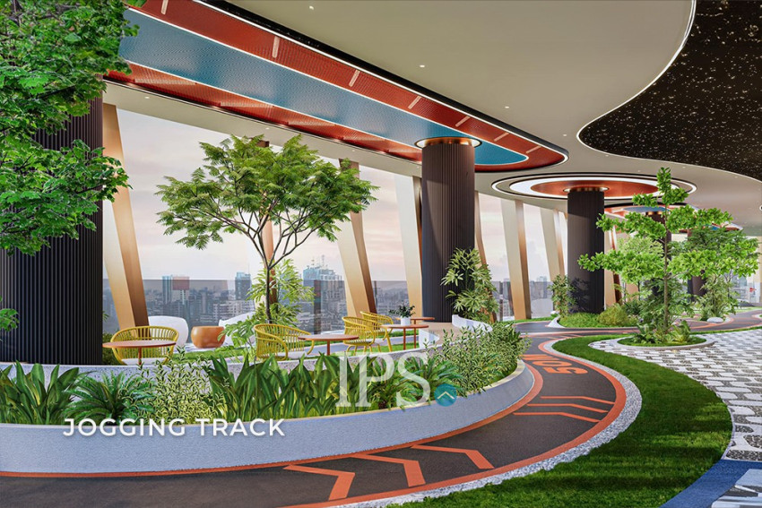 37th Floor 4 Bedroom Duplex Condo For Sale  Time Square 7, Toul Kork, Phnom Penh