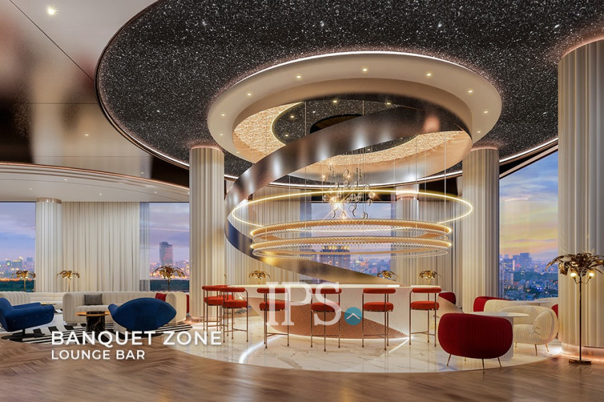 37th Floor 4 Bedroom Duplex Condo For Sale  Time Square 7, Toul Kork, Phnom Penh