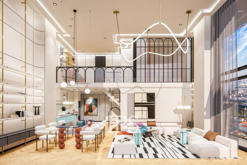 37th Floor 4 Bedroom Duplex Condo For Sale  Time Square 7, Toul Kork, Phnom Penh