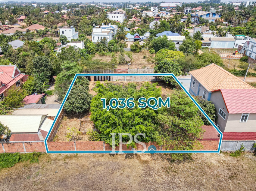 1,036 Sqm Land For Sale - Chreav, Siem Reap