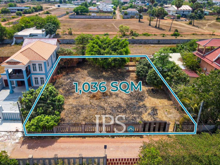 1,036 Sqm Land For Sale - Chreav, Siem Reap