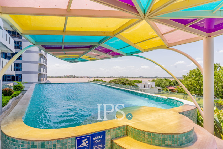 Loft 1 Bedroom Condo For Rent - Morgan Enmaison, Chroy Changvar, Phnom Penh
