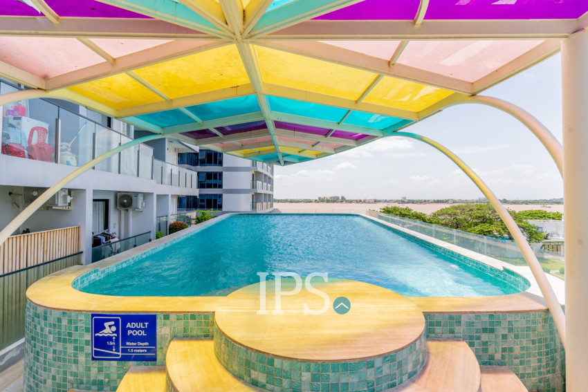 Loft 1 Bedroom Condo For Rent - Morgan Enmaison, Chroy Changvar, Phnom Penh