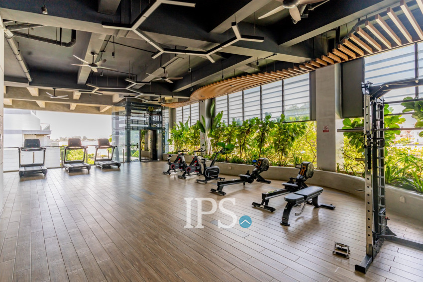 Loft 1 Bedroom Condo For Rent - Morgan Enmaison, Chroy Changvar, Phnom Penh
