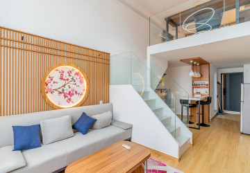 Loft 1 Bedroom Condo For Rent - Morgan Enmaison, Chroy Changvar, Phnom Penh thumbnail