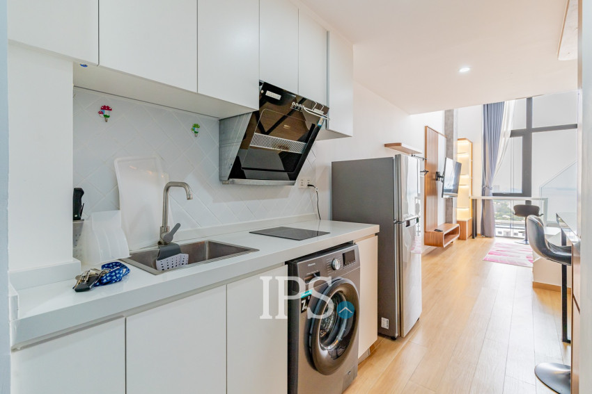 Loft 1 Bedroom Condo For Rent - Morgan Enmaison, Chroy Changvar, Phnom Penh