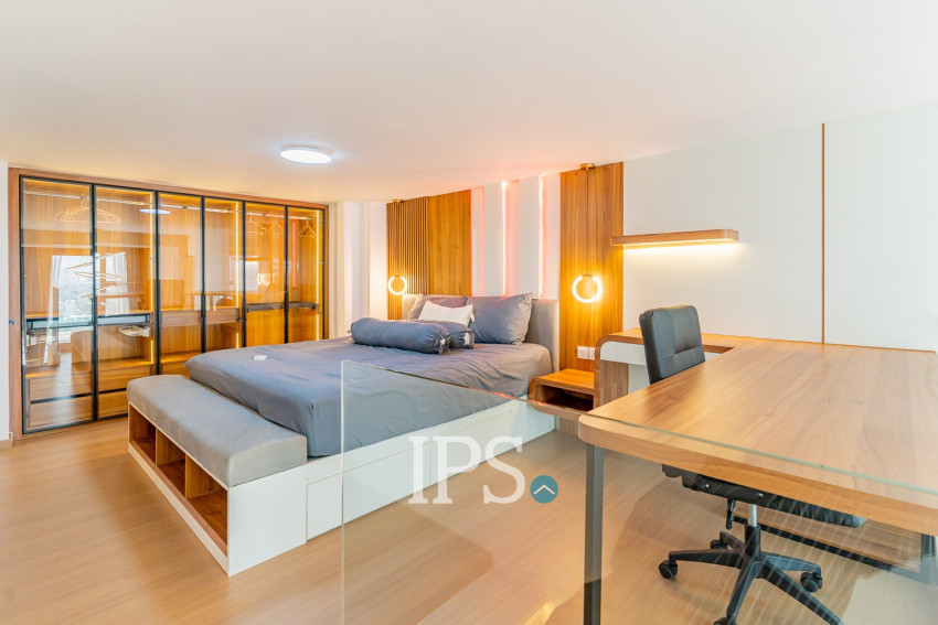 Loft 1 Bedroom Condo For Rent - Morgan Enmaison, Chroy Changvar, Phnom Penh
