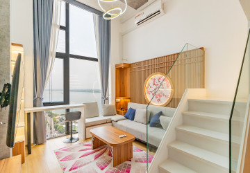 Loft 1 Bedroom Condo For Rent - Morgan Enmaison, Chroy Changvar, Phnom Penh thumbnail