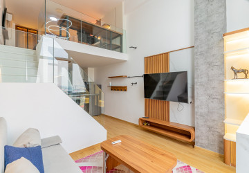Loft 1 Bedroom Condo For Rent - Morgan Enmaison, Chroy Changvar, Phnom Penh thumbnail