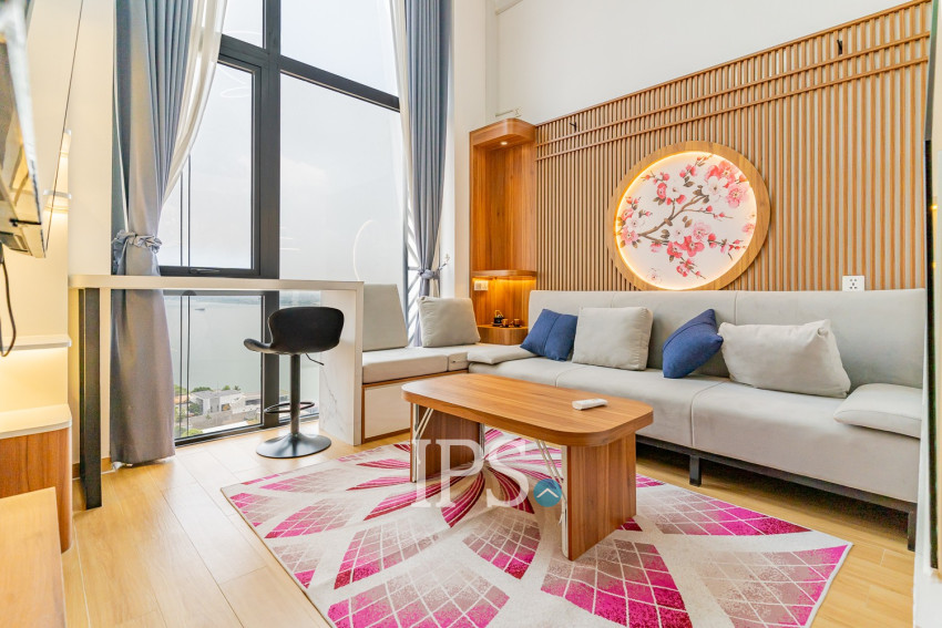 Loft 1 Bedroom Condo For Rent - Morgan Enmaison, Chroy Changvar, Phnom Penh