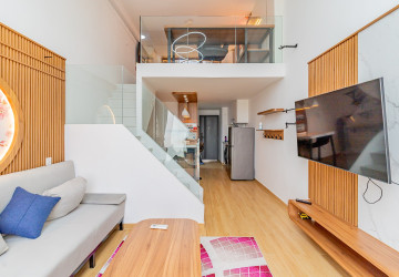 Loft 1 Bedroom Condo For Rent - Morgan Enmaison, Chroy Changvar, Phnom Penh thumbnail
