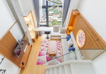 Loft 1 Bedroom Condo For Rent - Morgan Enmaison, Chroy Changvar, Phnom Penh thumbnail