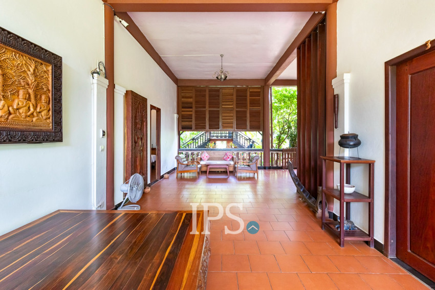 7 Bedroom Wooden House For Rent - Slor Kram, Siem Reap