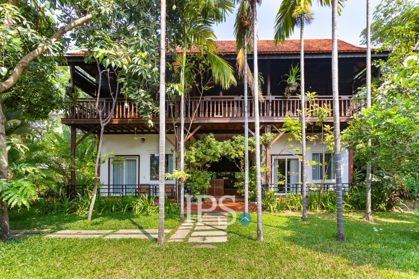 7 Bedroom Wooden House For Rent - Slor Kram, Siem Reap