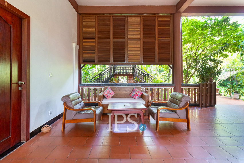 7 Bedroom Wooden House For Rent - Slor Kram, Siem Reap
