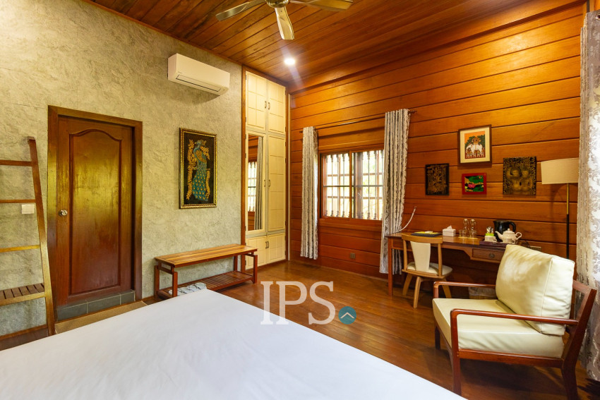 7 Bedroom Wooden House For Rent - Slor Kram, Siem Reap