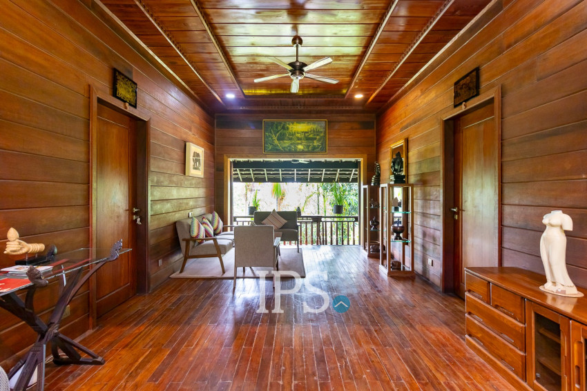 7 Bedroom Wooden House For Rent - Slor Kram, Siem Reap