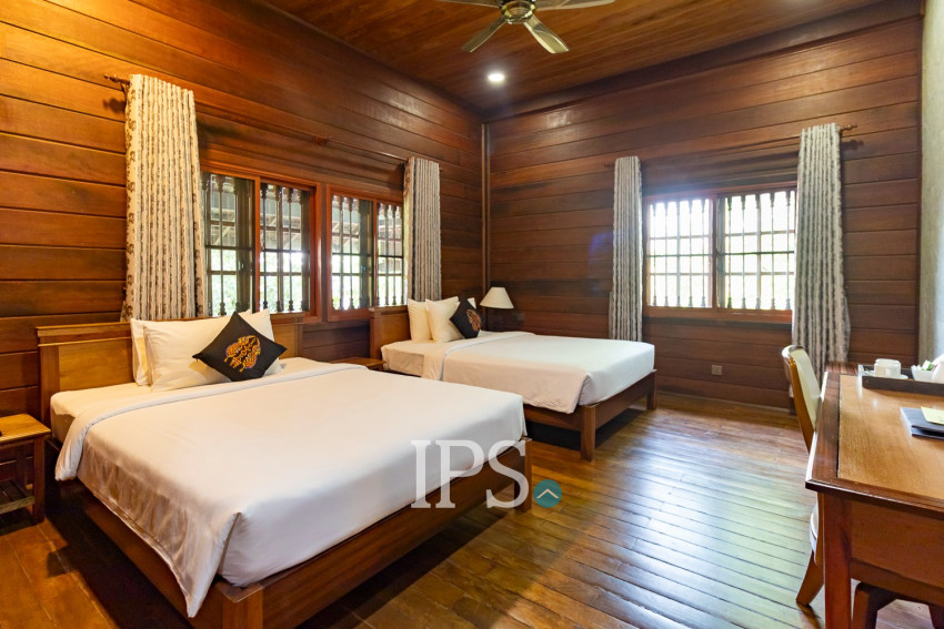 7 Bedroom Wooden House For Rent - Slor Kram, Siem Reap