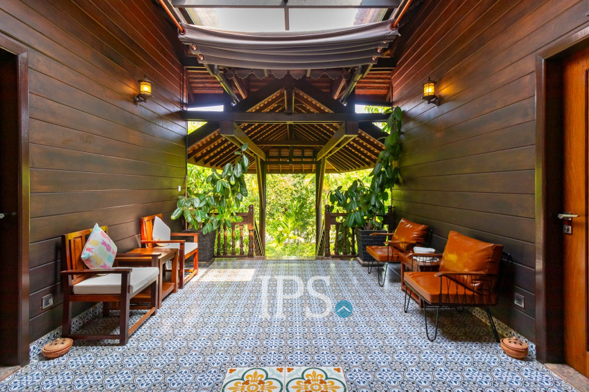 7 Bedroom Wooden House For Rent - Slor Kram, Siem Reap