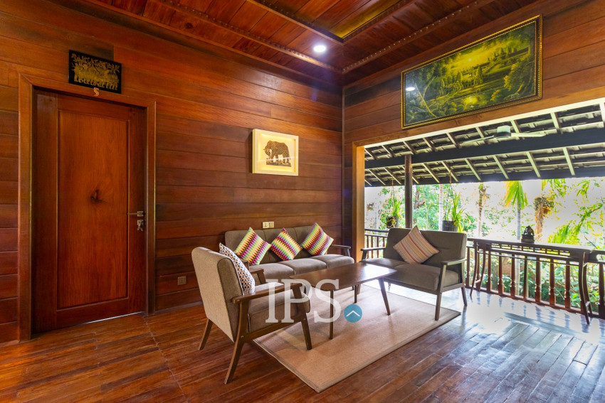 7 Bedroom Wooden House For Rent - Slor Kram, Siem Reap