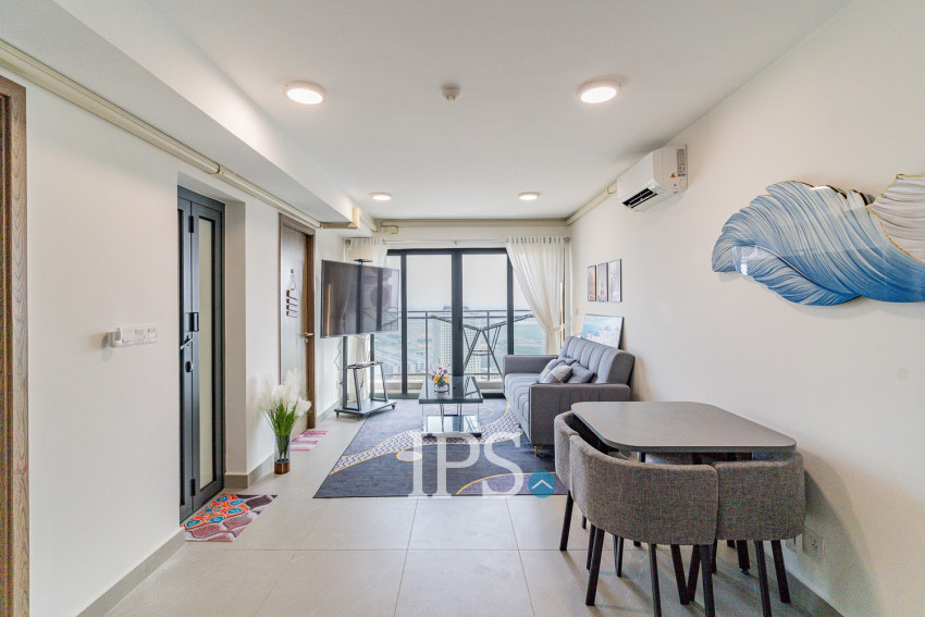 37th Floor 2 Bedroom Condo For Sale - Urban Village Phase II, Chak Angrae Leu, Phnom Penh