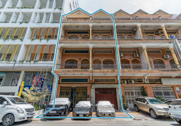 16 Room Commercial Shophouse For Rent - Phsar Chas, Phnom Penh thumbnail