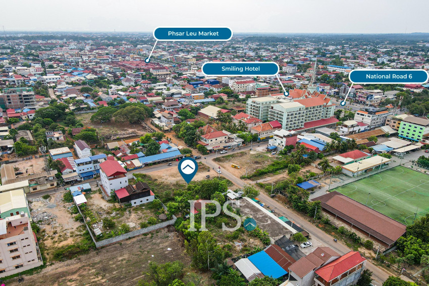 1600 Sqm Commercial Land For Rent - Sala Kamreuk, Siem Reap