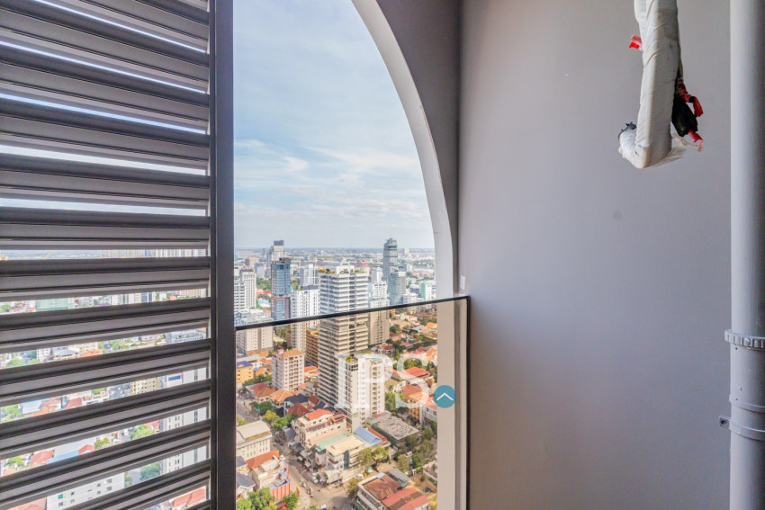 36th Floor 1 Bedroom Condo For Sale - Time Square 5, BKK1, Phnom Penh